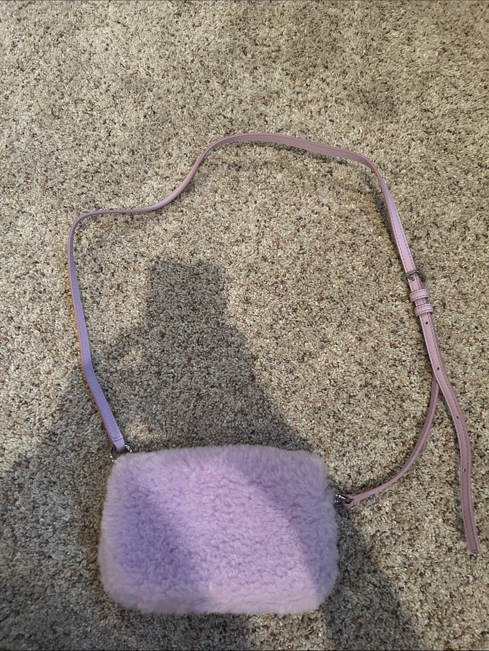 Small Light Purple Marc Jacobs Fluffy Bag - Picture 4 of 4